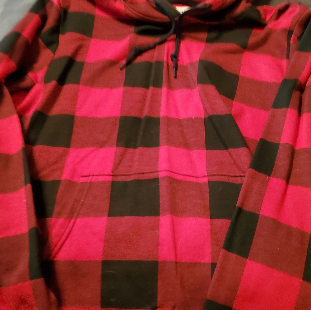 Plaid sweatshirt